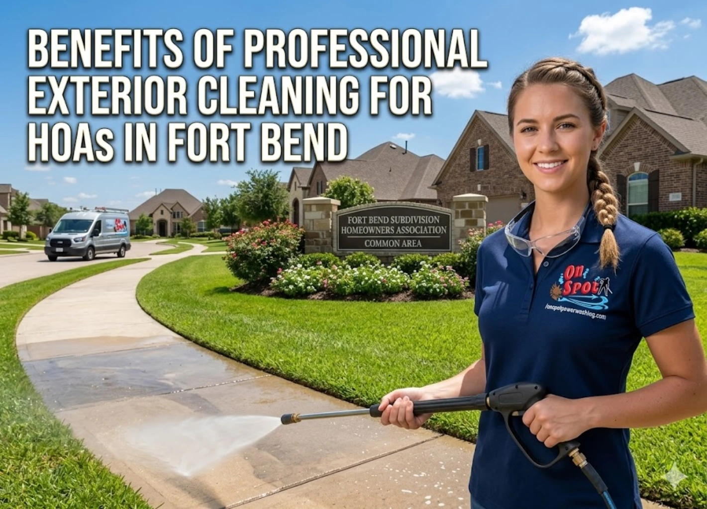 Benefits of Professional Exterior Cleaning for HOAs in Fort Bend