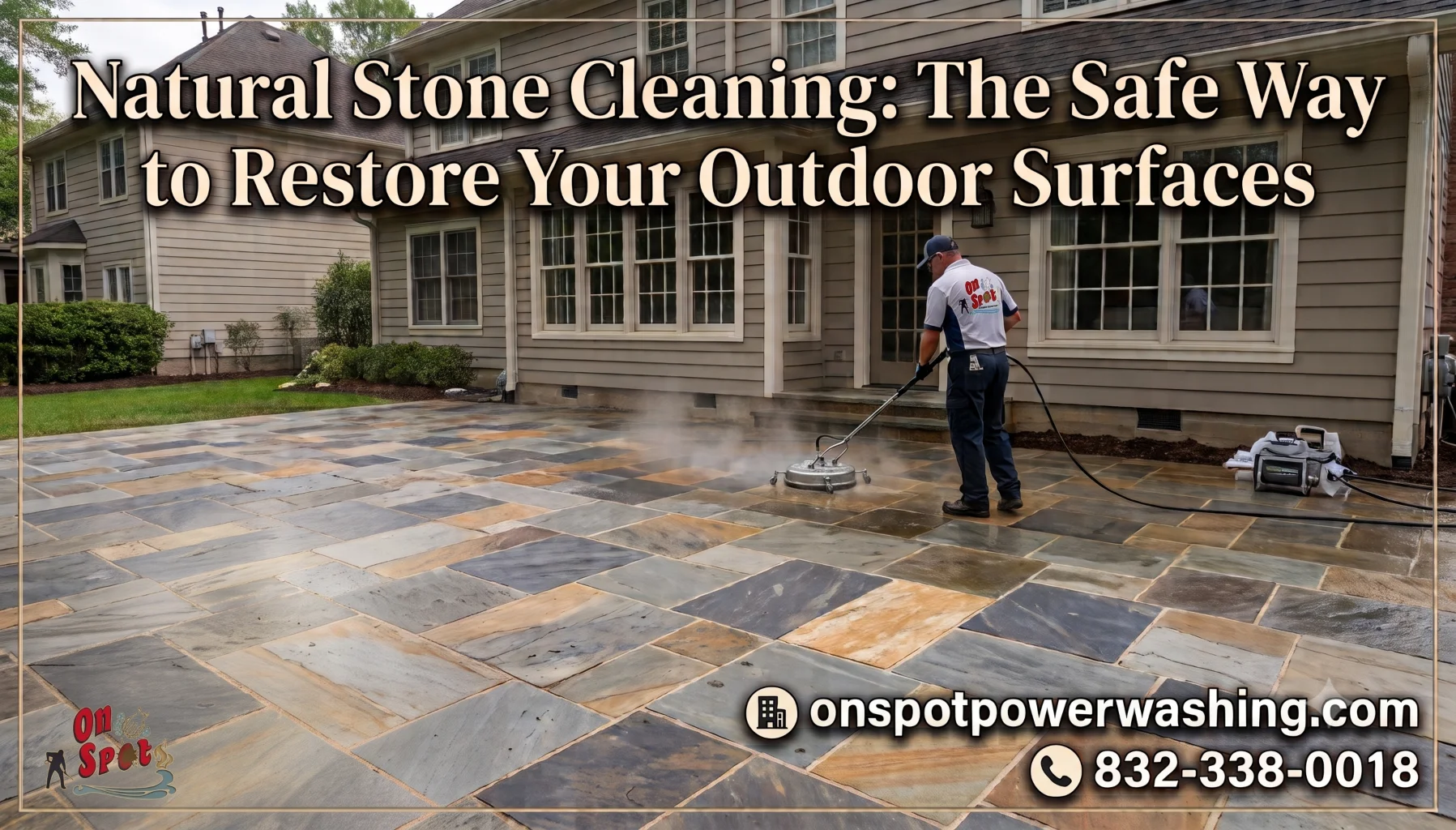 Natural Stone Cleaning: The Safe Way to Restore Outdoor Surfaces