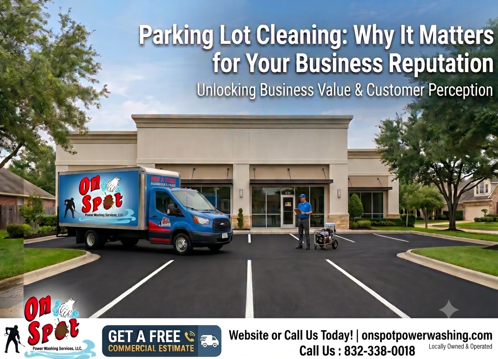 Parking Lot Cleaning: Why It Matters for Your Business Reputation