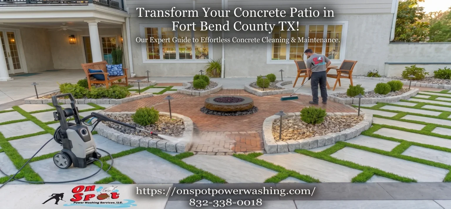 Home 97 Concrete Patio Cleaning in Fort Bend County TX: The Complete Guide