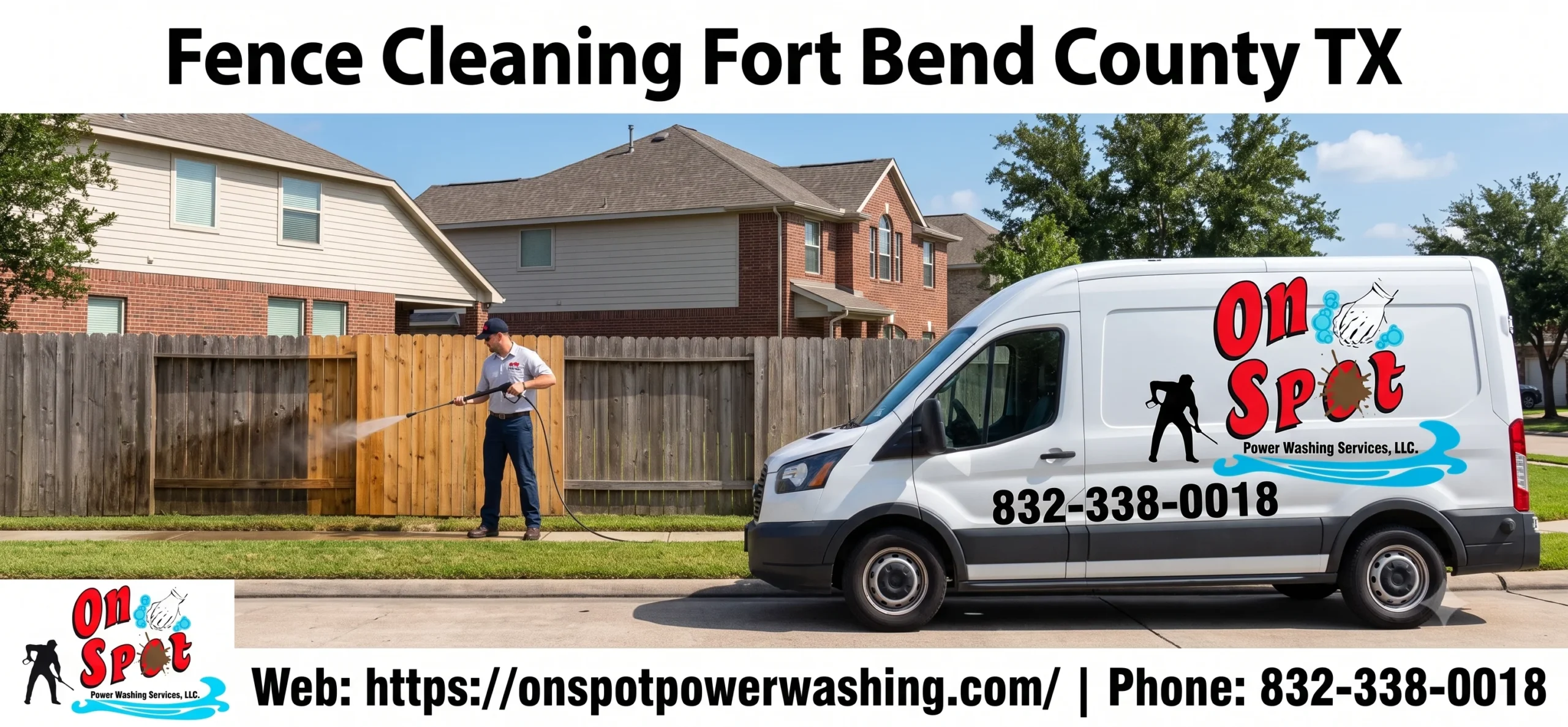 Home 97 Fence Cleaning in Fort Bend County TX: Wood, Vinyl & Metal Restoration