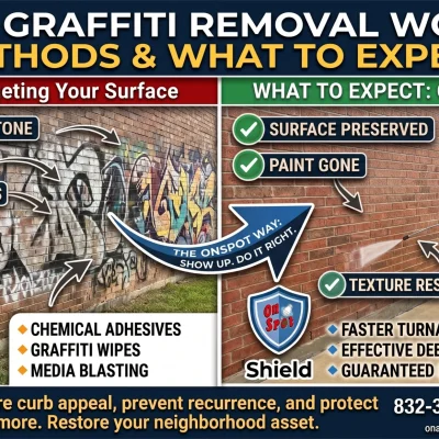 How Graffiti Removal Works: Methods and What to Expect