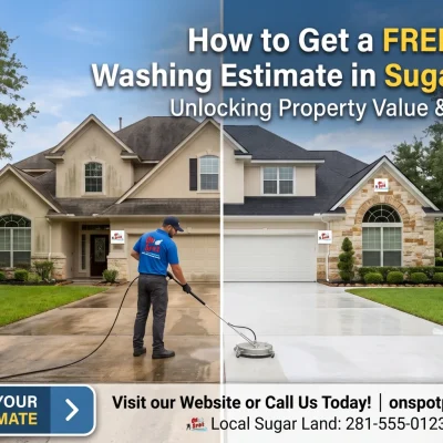 How to Get a Free Pressure Washing Estimate in Sugar Land TX