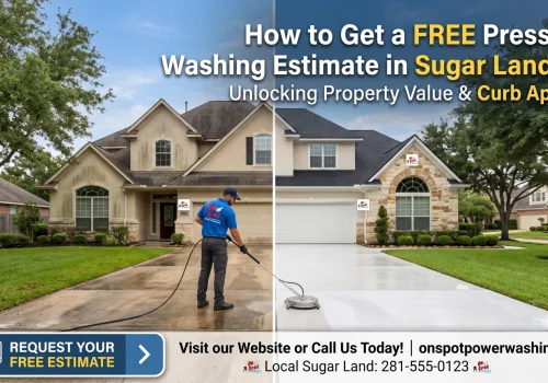 How to Get a Free Pressure Washing Estimate in Sugar Land TX