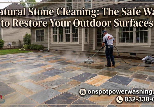 Natural Stone Cleaning: The Safe Way to Restore Outdoor Surfaces